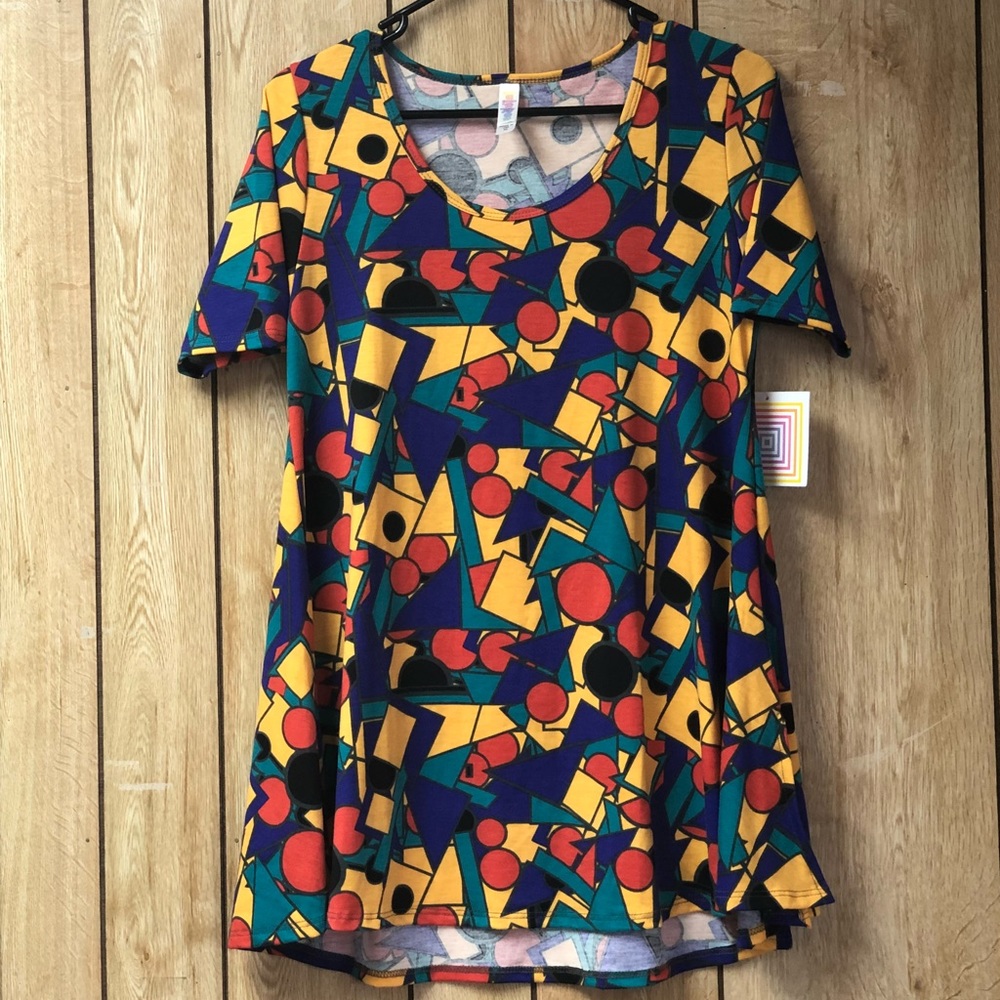 Lularoe Perfect T XS Geometric